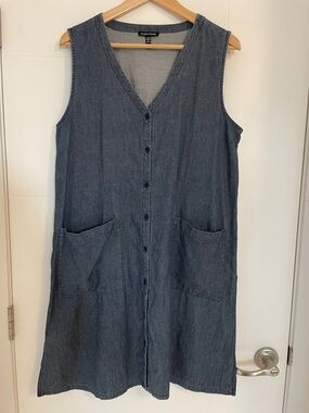 Eileen Fisher denim tunic